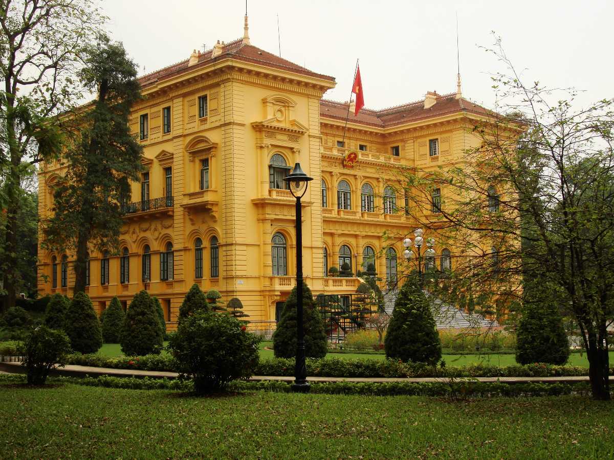 Presidential Palace Hanoi Vietnam