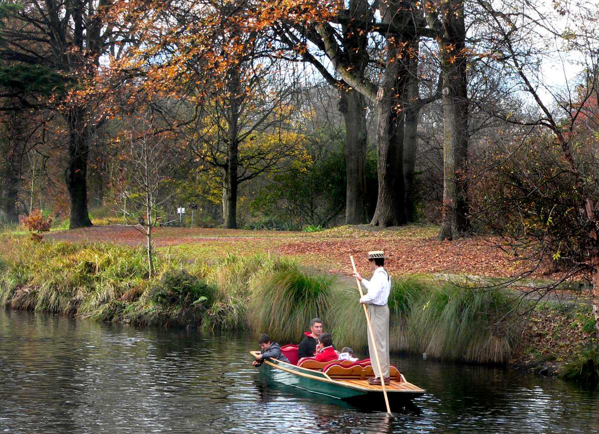 Punting on the Avon