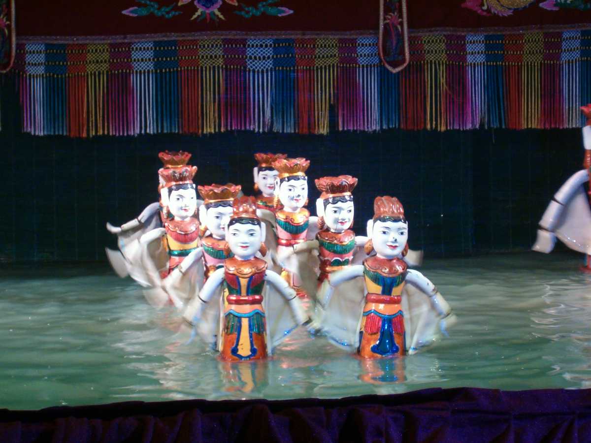 Vietnamese Culture, Water Puppetry