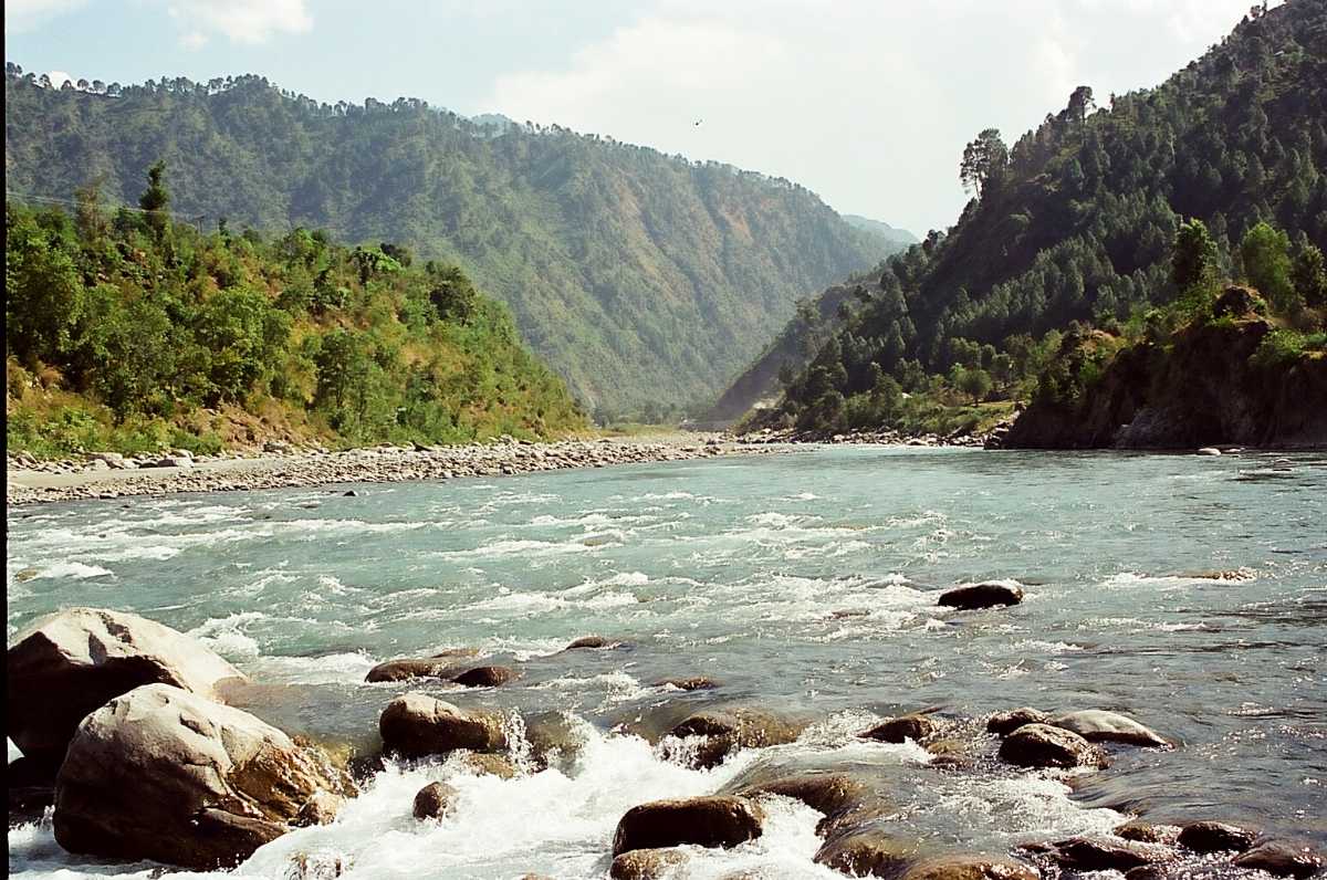 Ravi River in Chamba