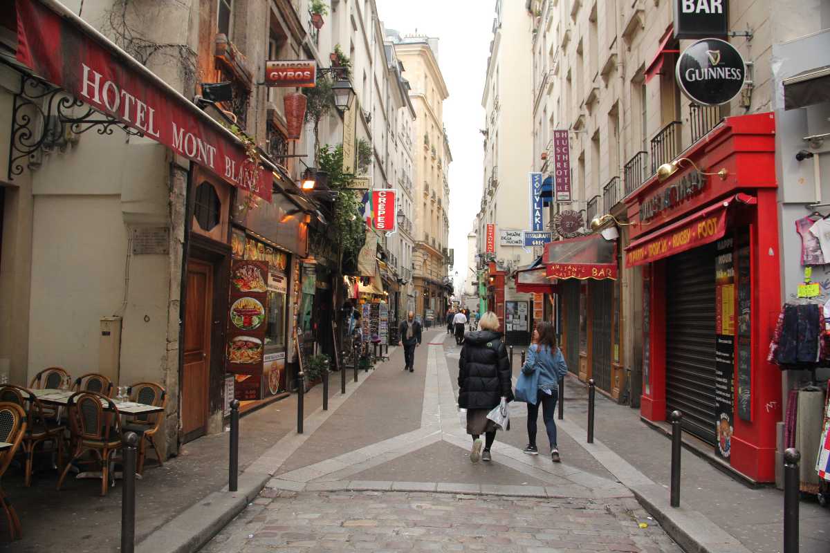 Latin Quarter in Paris