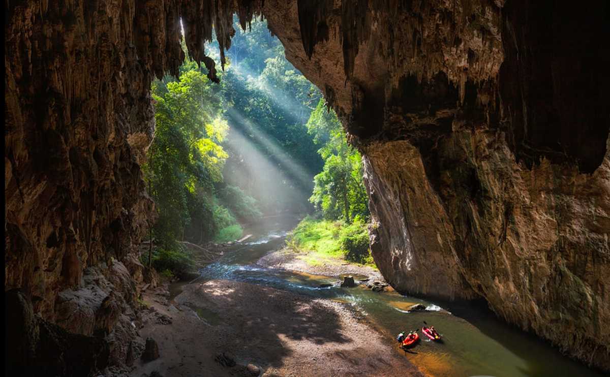 Tham Lot Cave, Landscapes of Thailand