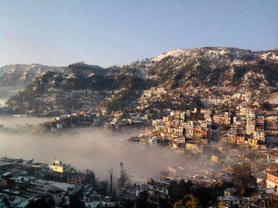 Snowfall in Solan