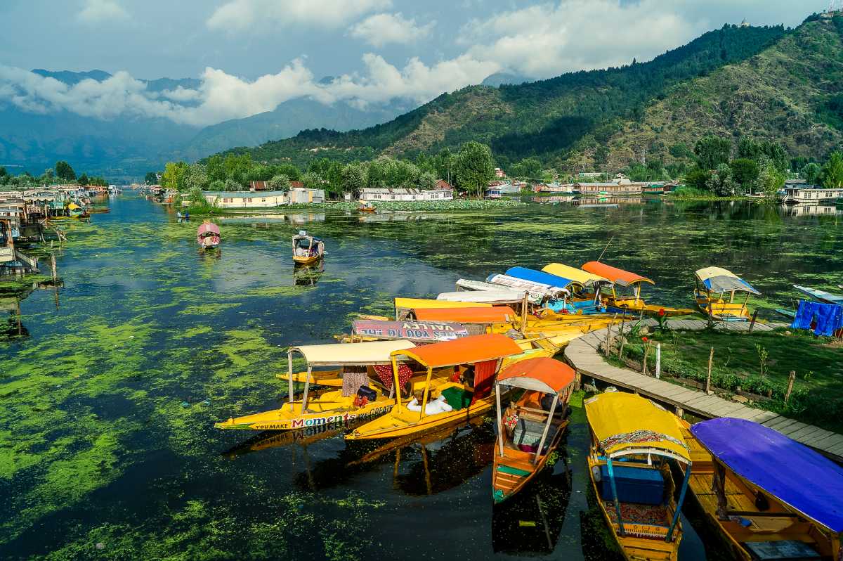 Dal Lake in Srinagar