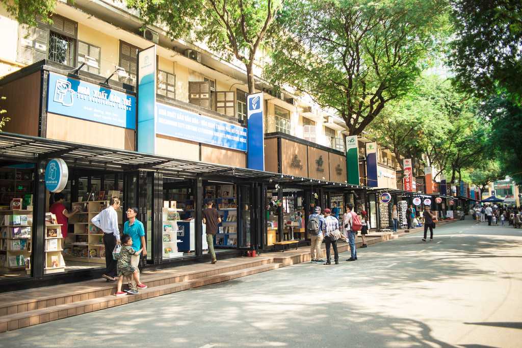 Book Street Ho Chi Minh City Vietnam