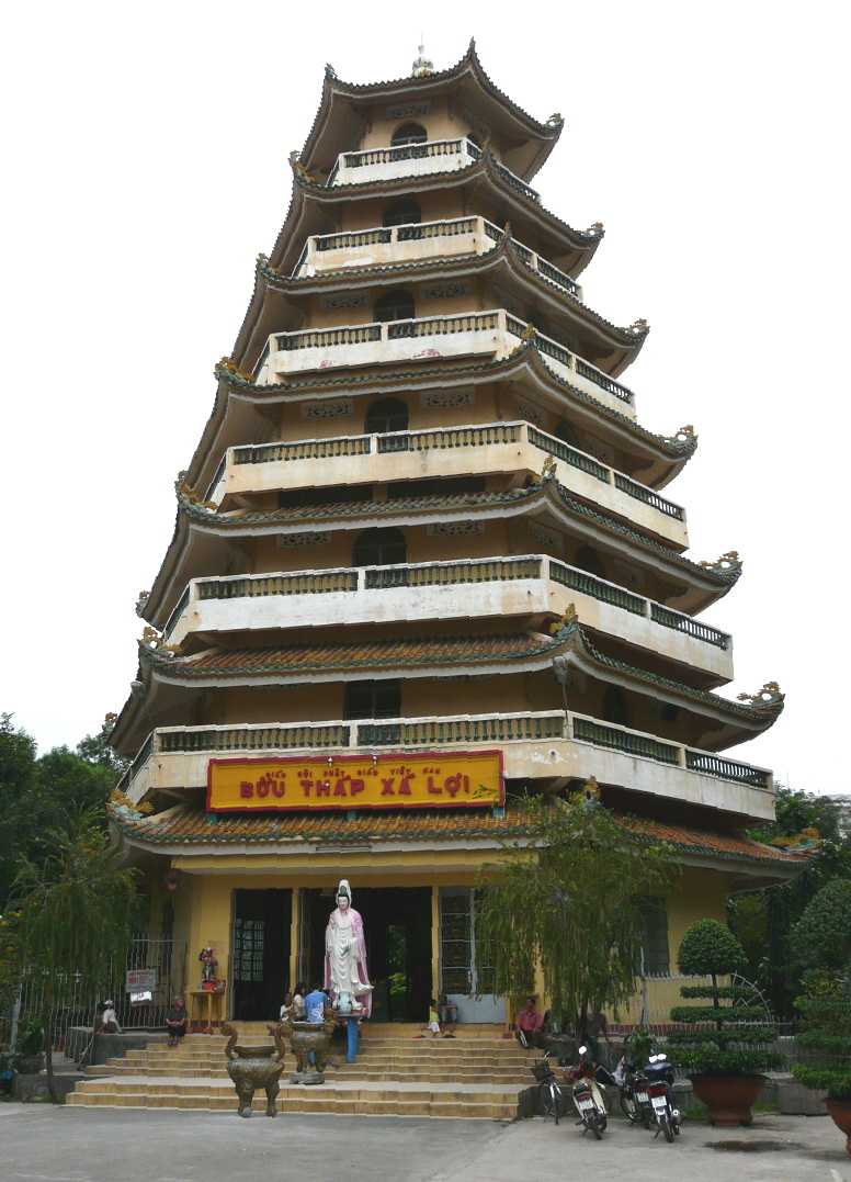 Giac Lam Pagoda Seven-Storied Stupa