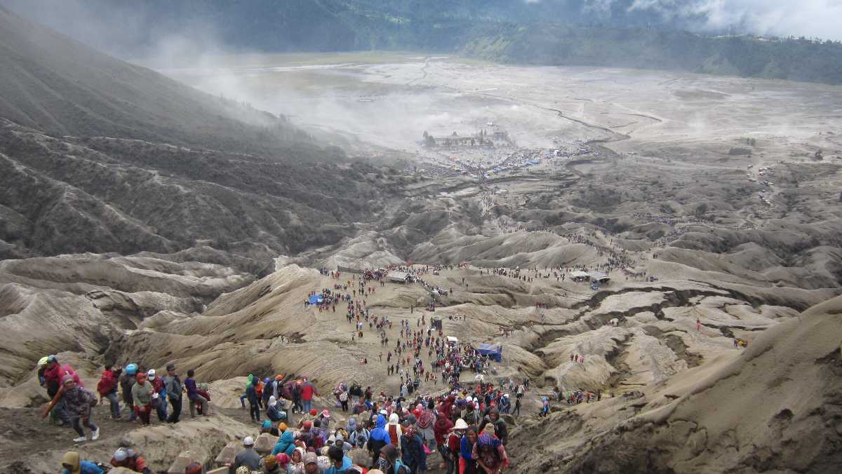 Yadnya Kasada Festival in Indonesia