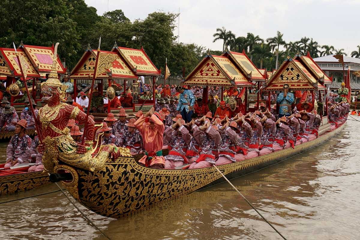 Royal Barge Procession Thailand