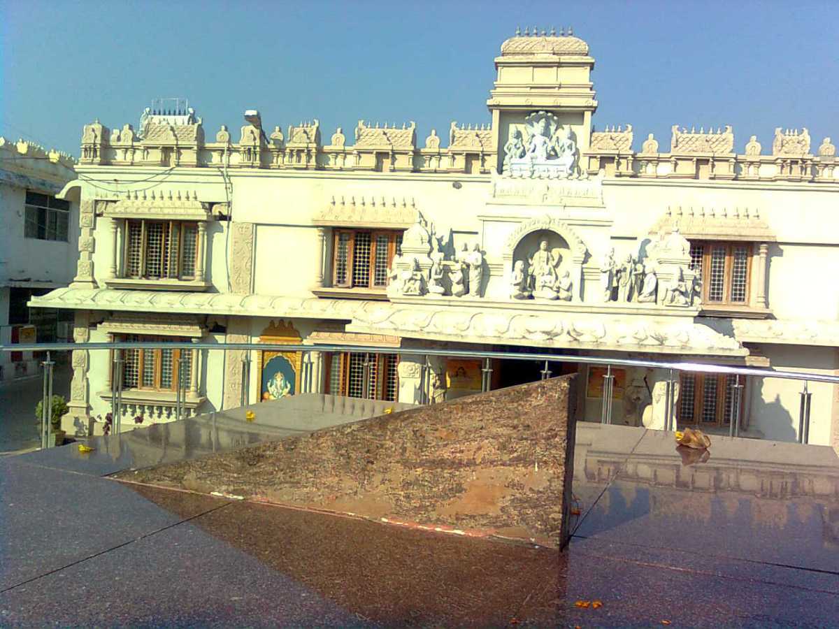 Sun Dial at Annavaram Temple