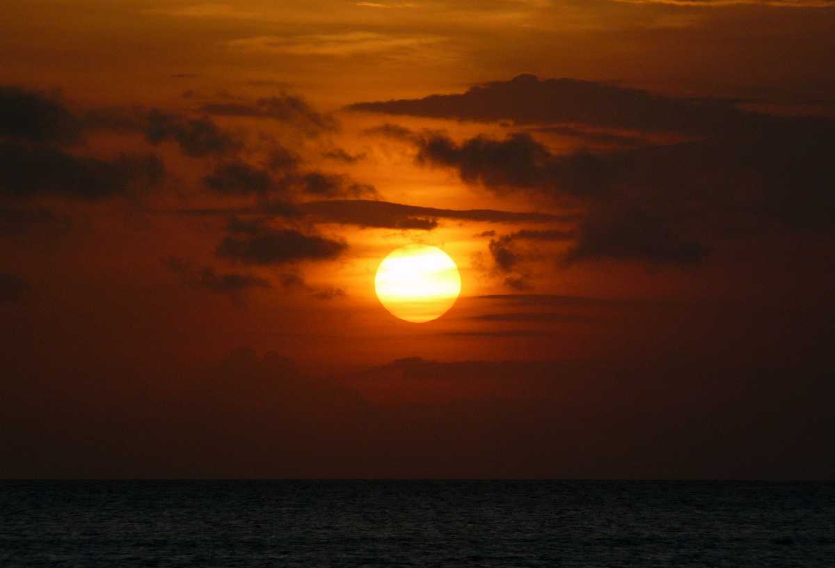 Sunset in Jimbaran Bali
