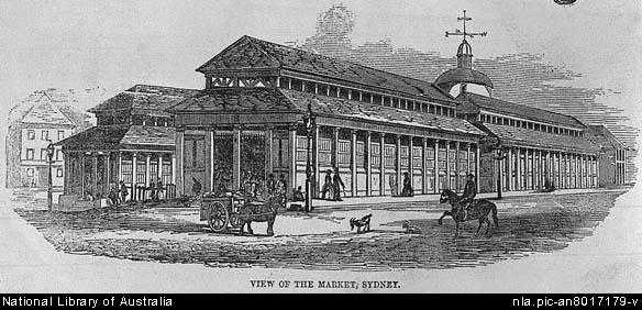 Queen Victoria Building Sydney in 1850
