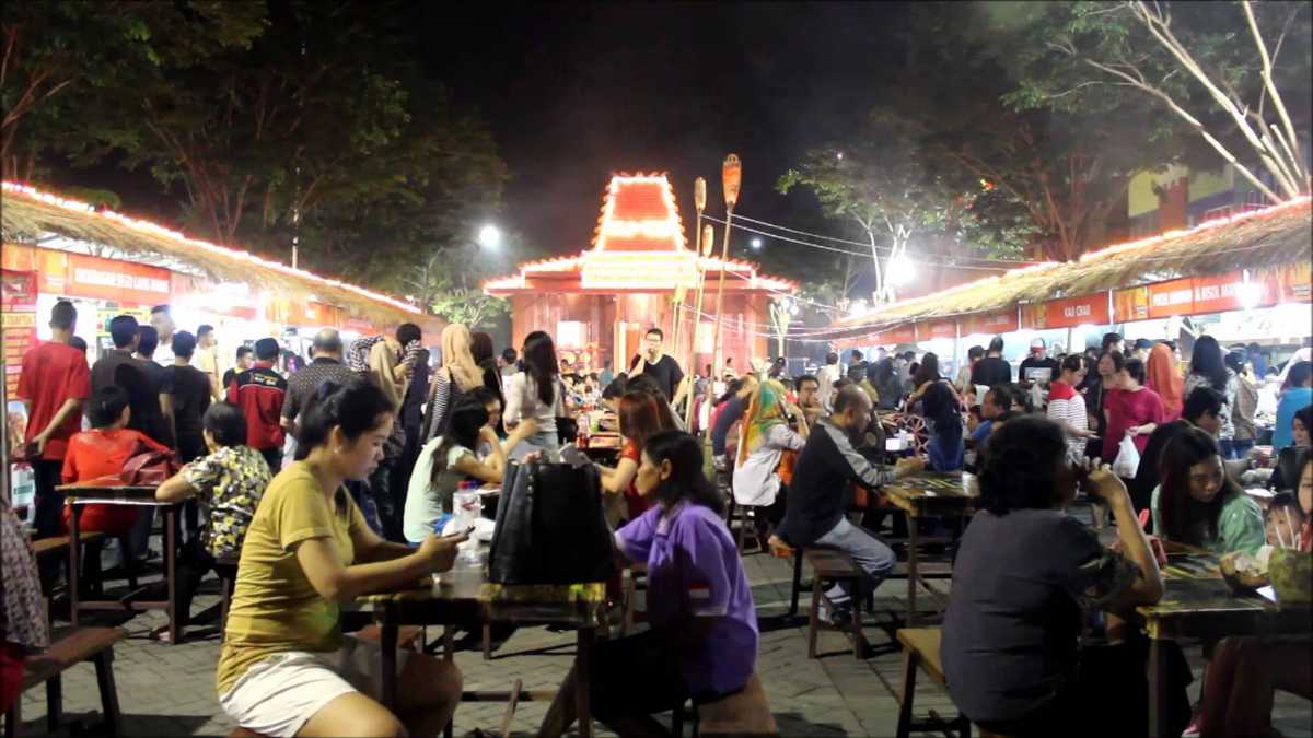 Night Market in Jakarta
