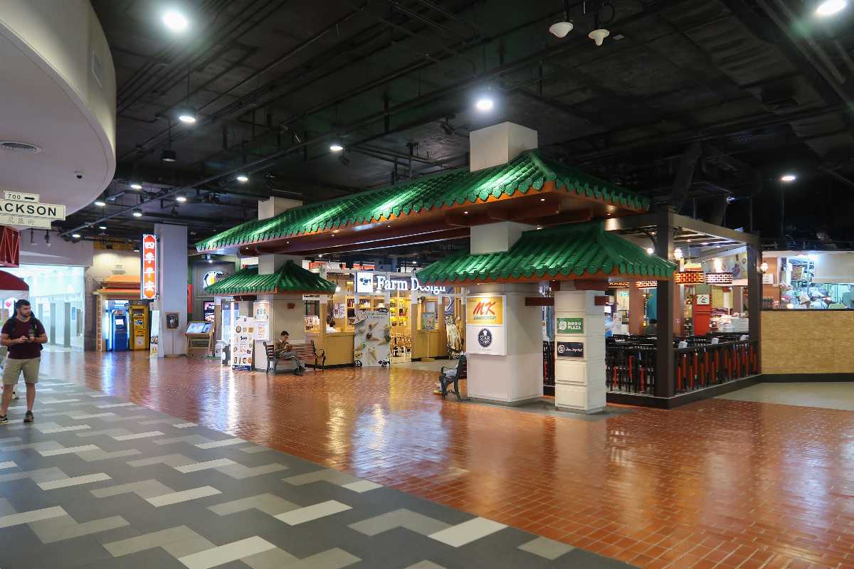 Terminal 21 Food Court on the Fourth Floor