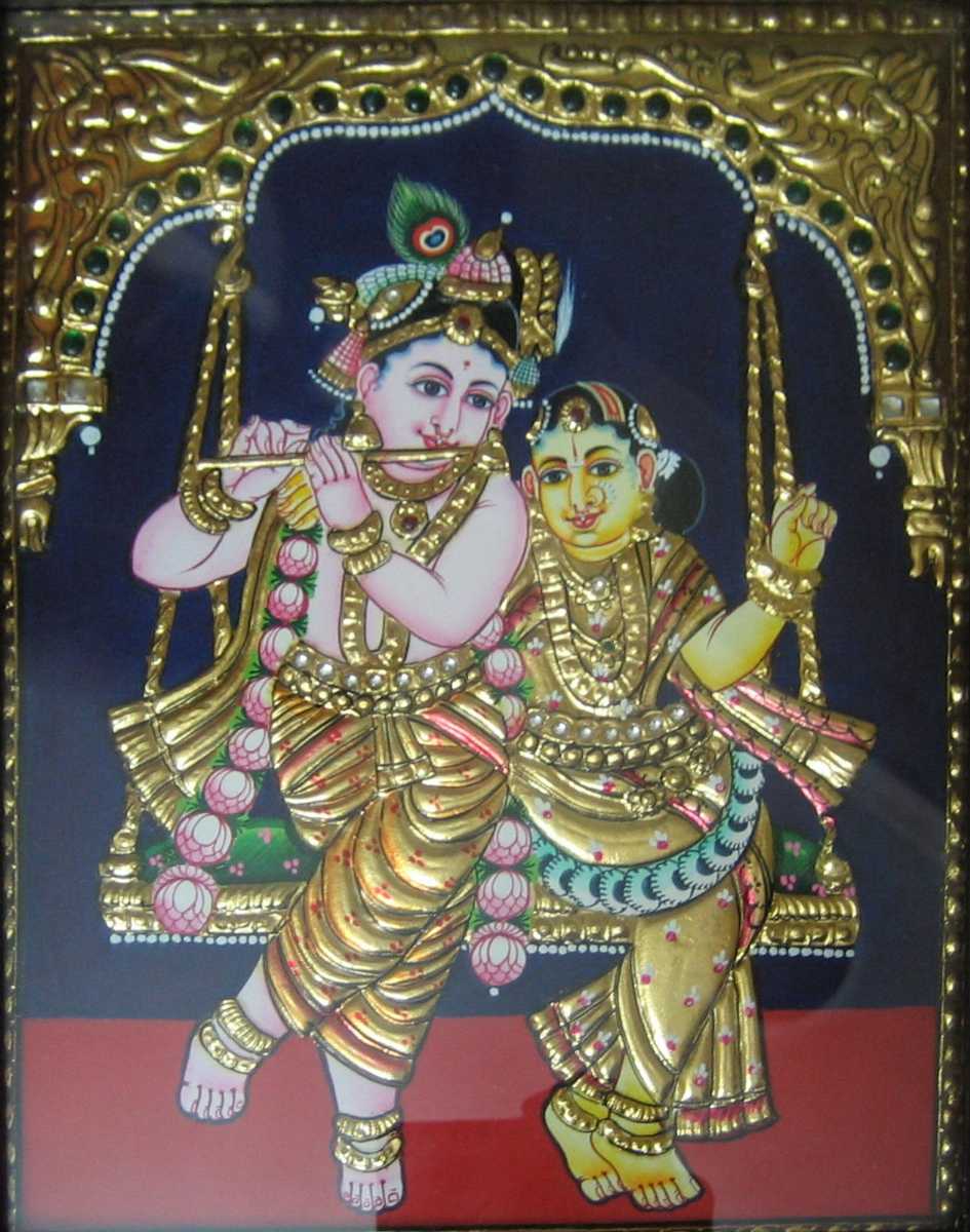 Thanjavur Paintings, shopping in tirupati