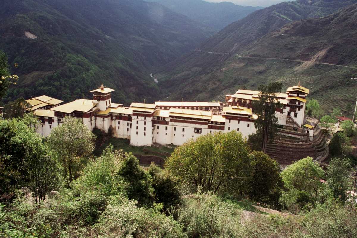 Trongsa Dzong Bhutan