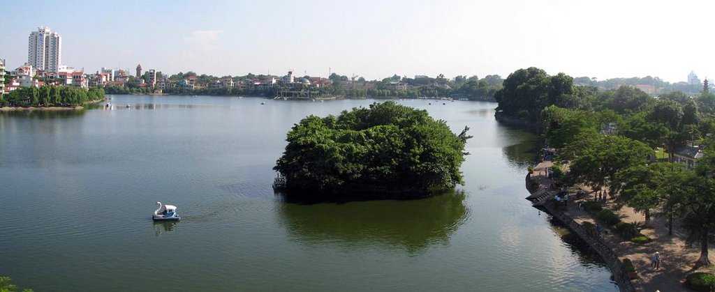 Truc Bach Lake Hanoi Vietnam