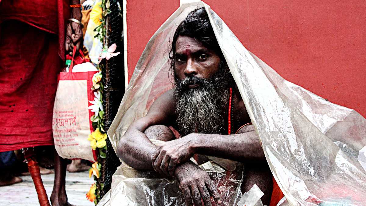 A Sadhu at Ambubachi Mela