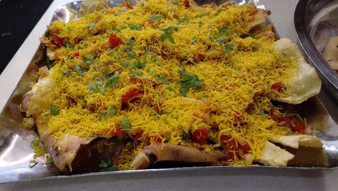 Tarachand Chaat at Zaveri Bazaar Khau Galli