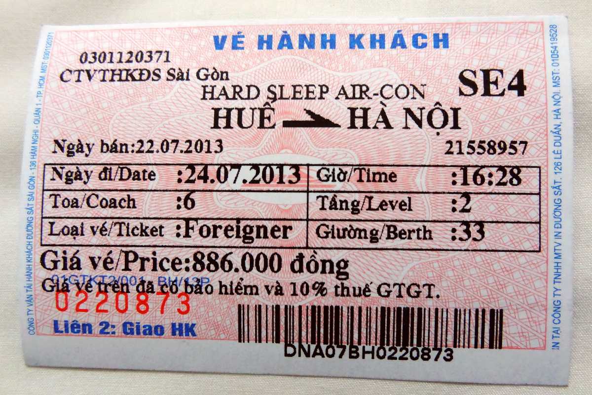 travel tickets for vietnam