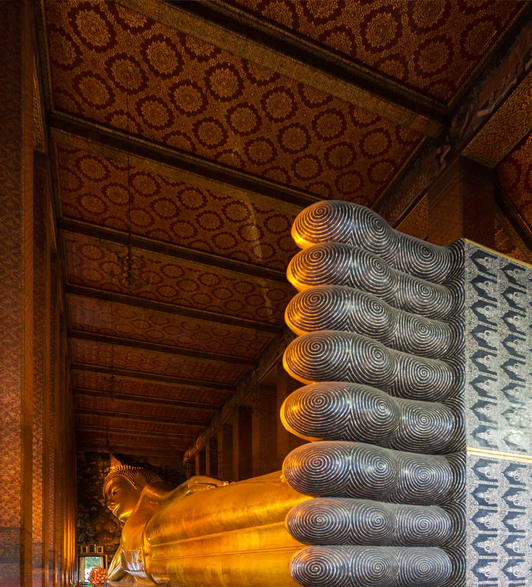 The Reclining Buddha at Wat Pho