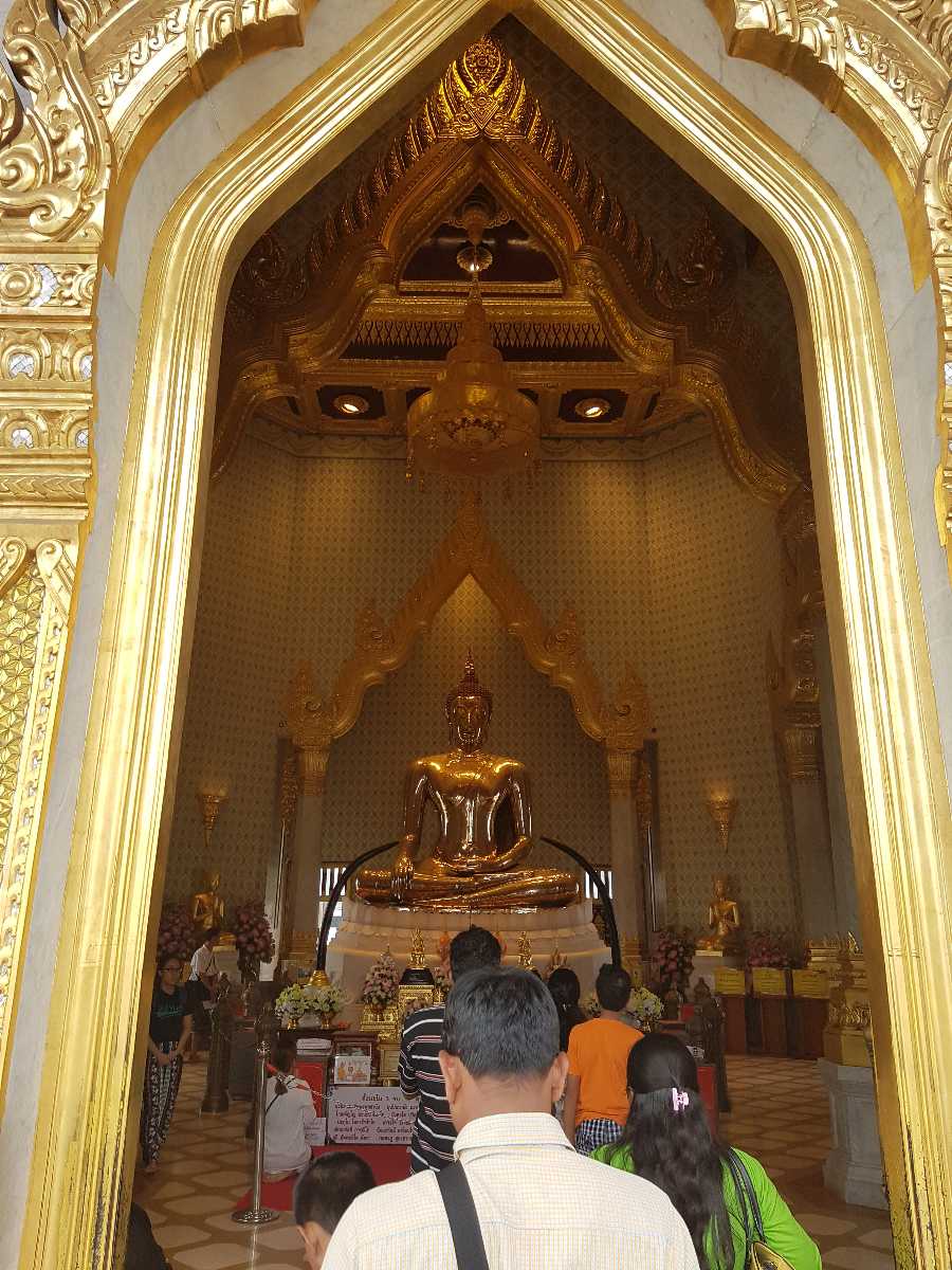 Room of Gold Buddha, Wat Traimit Bangkok