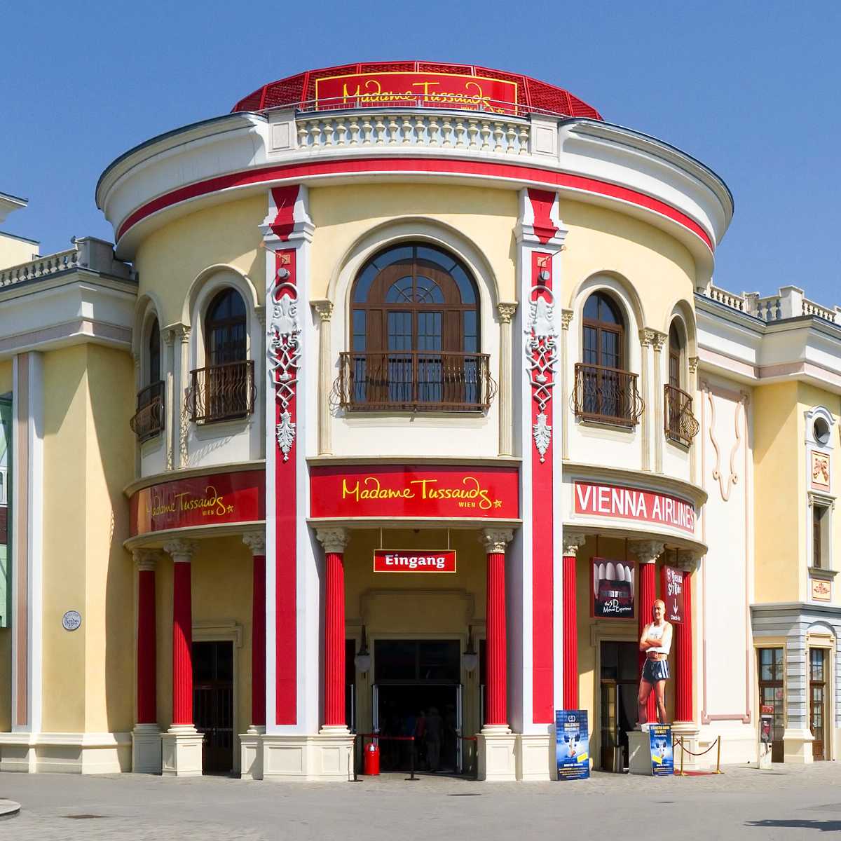 madam tussauds, prater