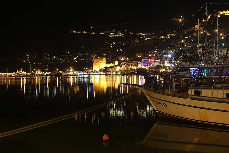 Antalya at Night