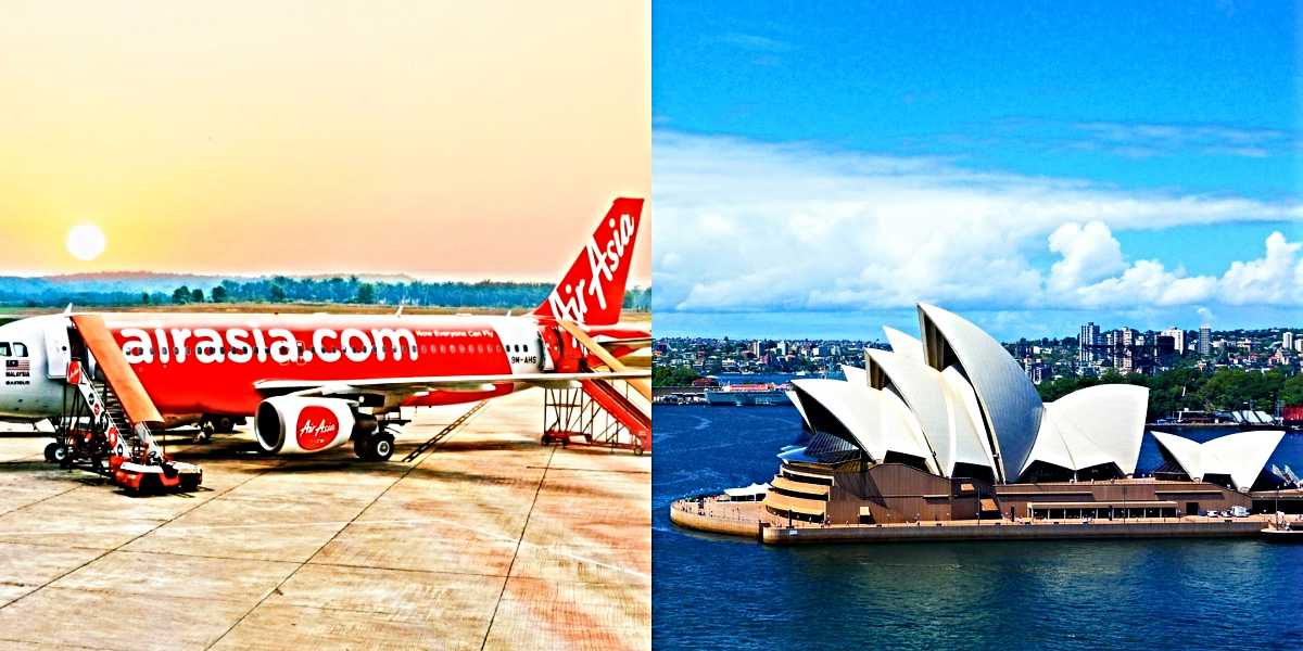 Flights to Australia Starting At INR 6399, Air Asia