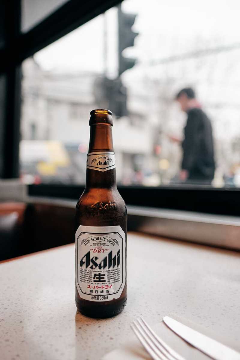 Asahi beer