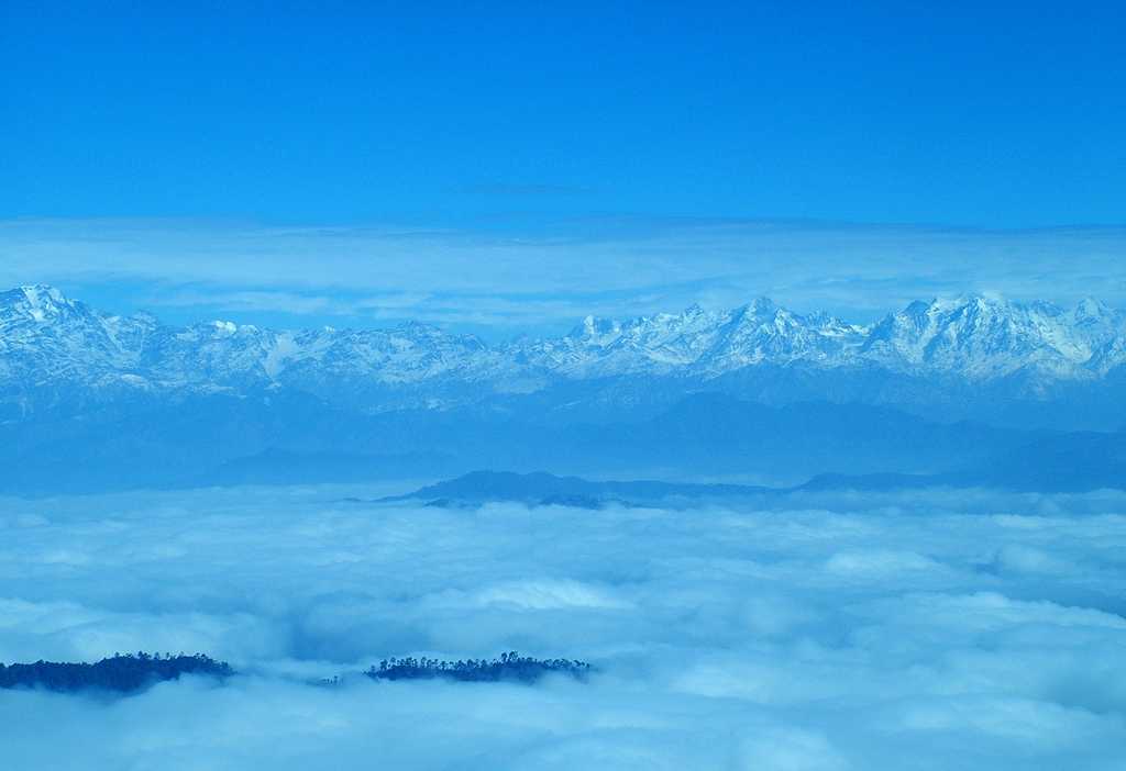 Binsar, A view of Kumaon Hills