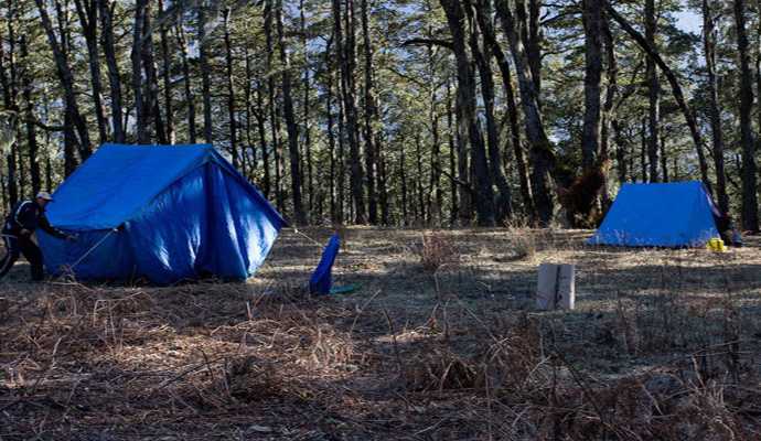 Tents near Camp Sites