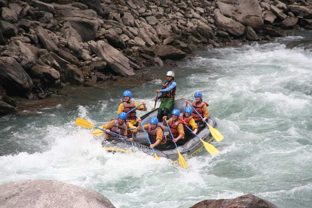 White water rafting at The Last Resort Kathmandu