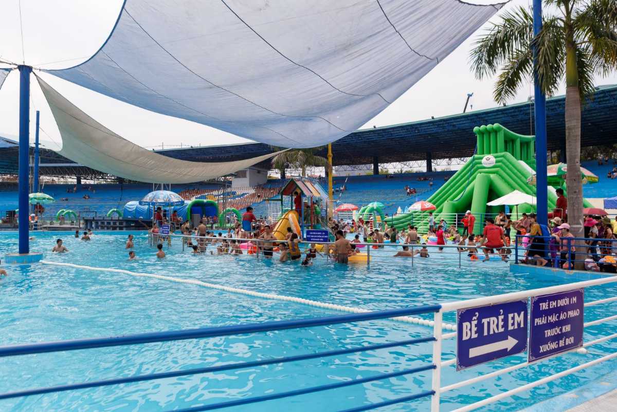 Water Rides at Bao Son Paradise Park Hanoi Vietnam