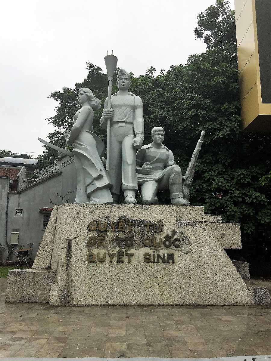 Martyrs Monument Hanoi Vietnam