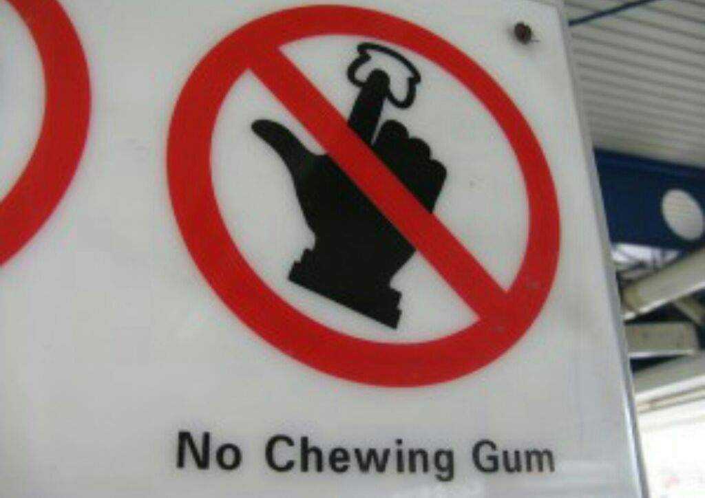 Singapore Chewing Gum Ban