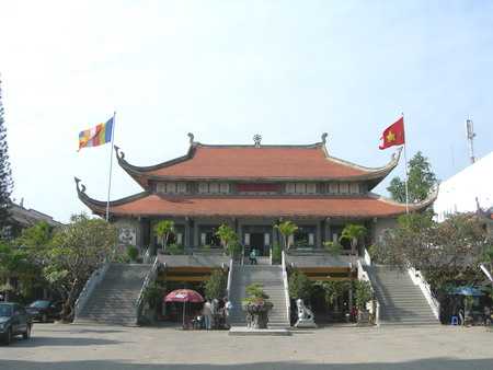 Vinh Nghiem Pagoda Ho Chi Minh City Vietnam