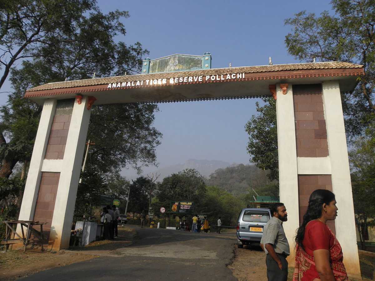 Entrance to Anamalai Tiger Reserve