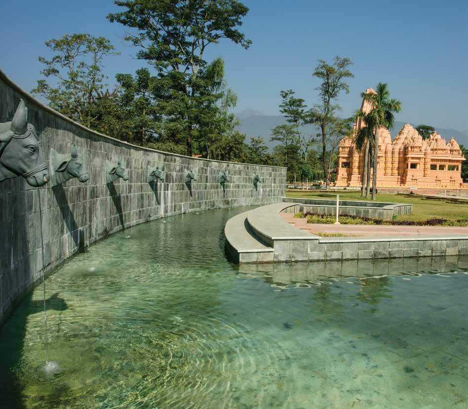 Dhunge Dhara at Shashwat Dham Nepal