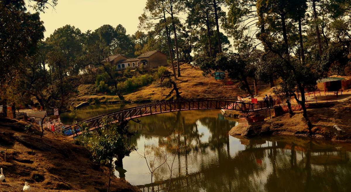 Bulla Tal Lake in Lansdowne town of Uttarakhand