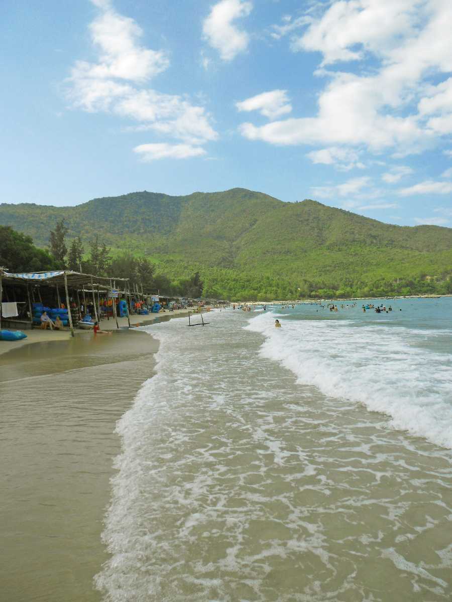 Cafes at Long Beach, Nha Trang, Vietnam