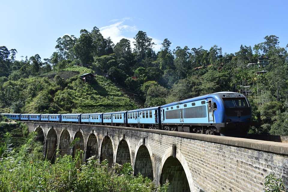 Train in Sri Lanka