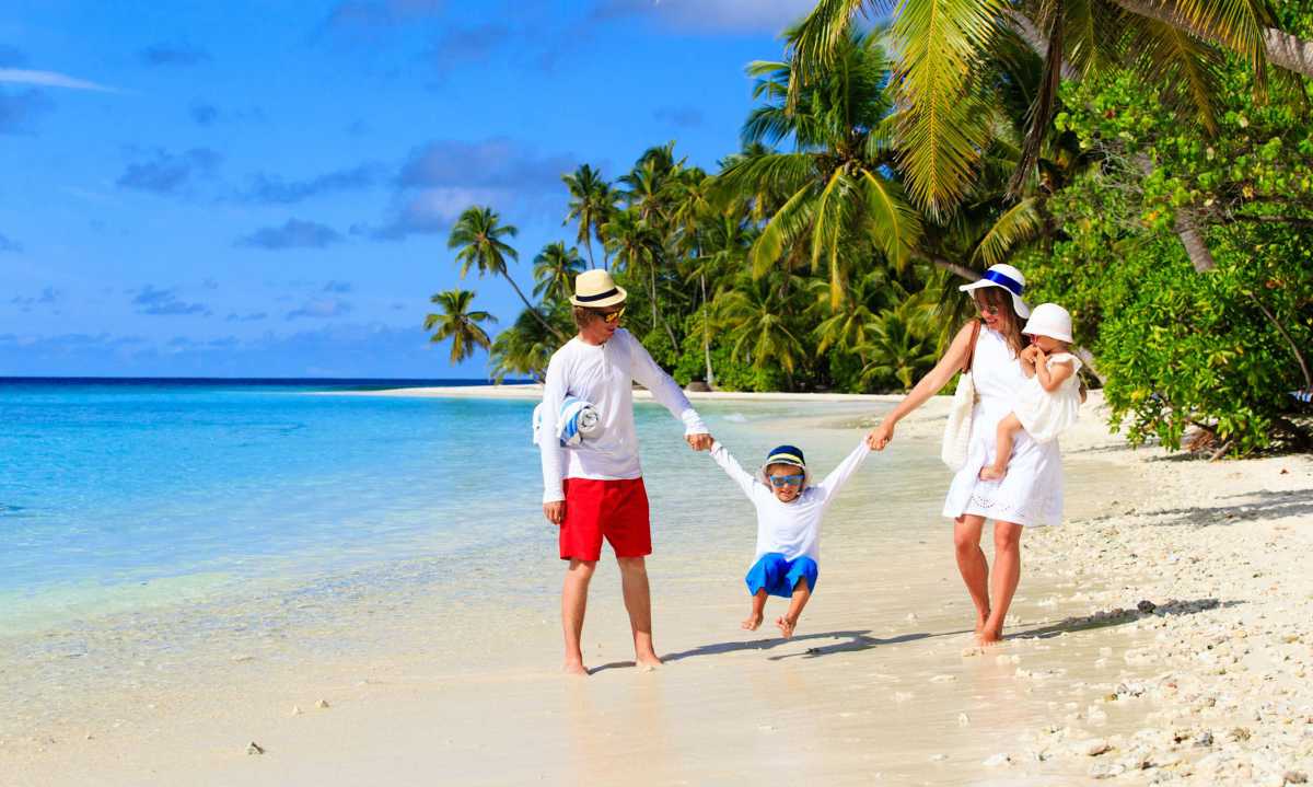 Family trip to Maldives