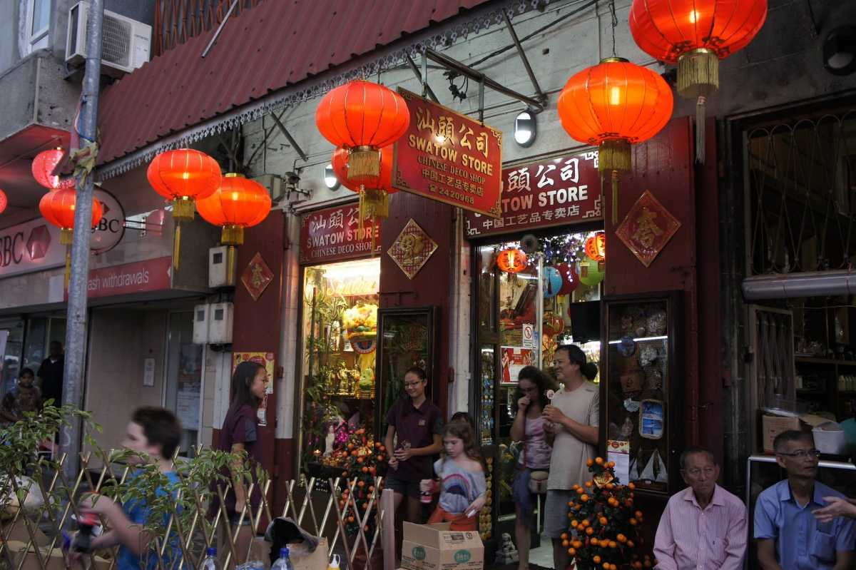 Stores in Chinatown