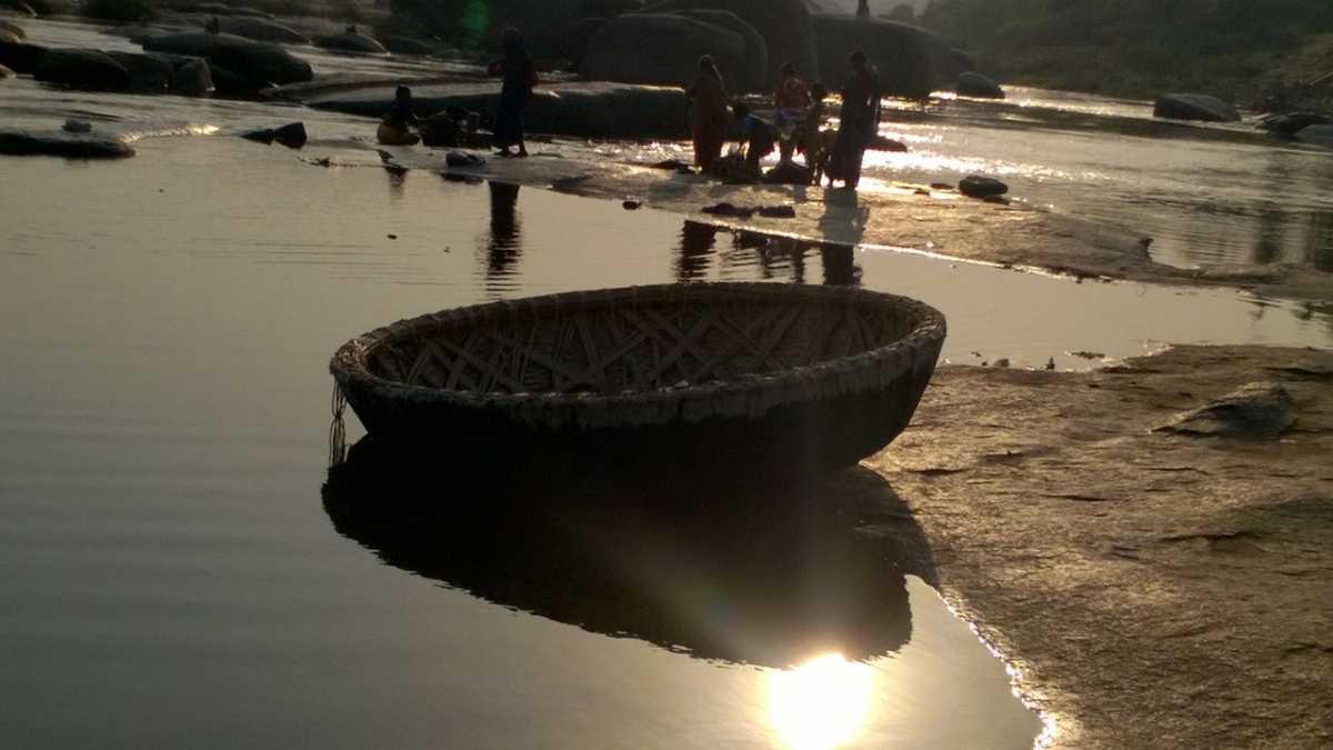 Tungabhadra in Winter