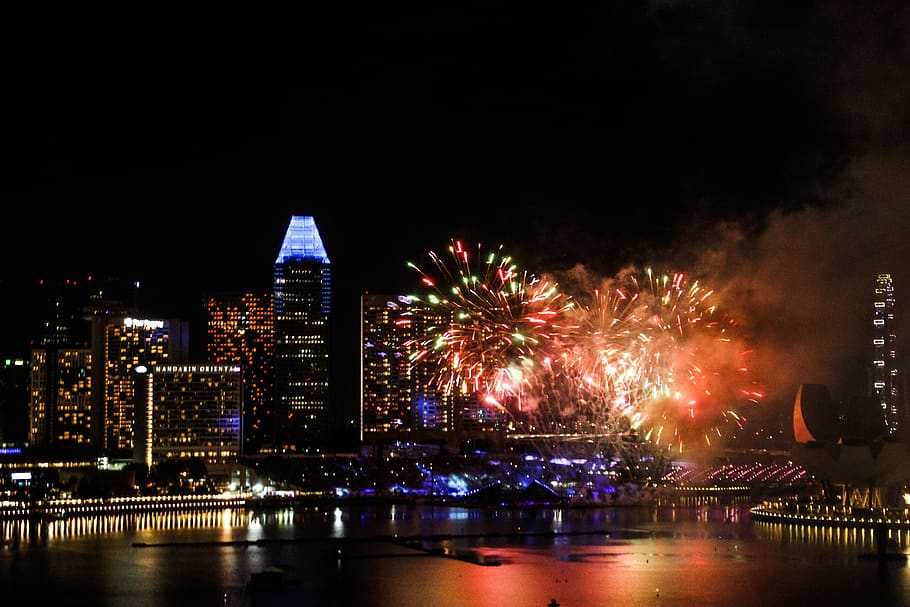 Dubai Firework on New Year's Eve