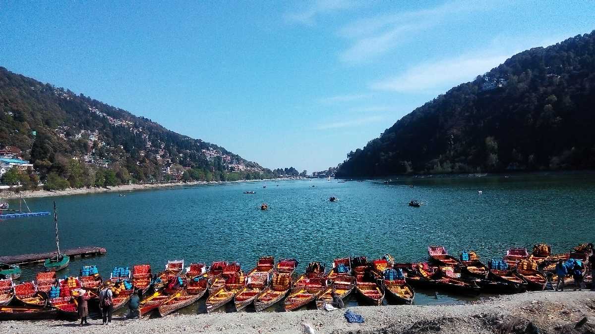 Nainital Lake in Summer