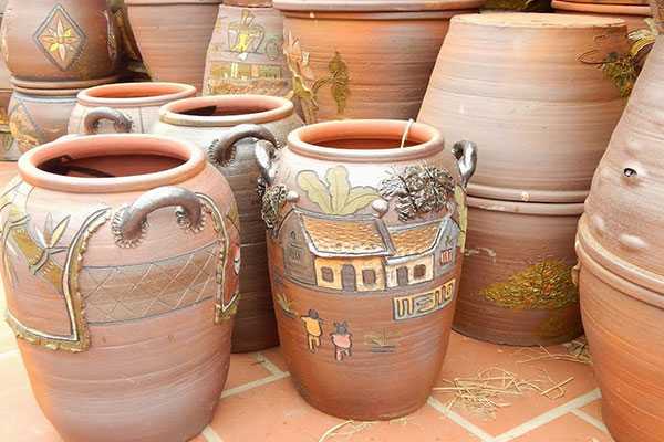 Bat Trang Pottery Village Products in Hanoi Vietnam