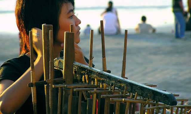 Angklung Musical instruments of Indonesia