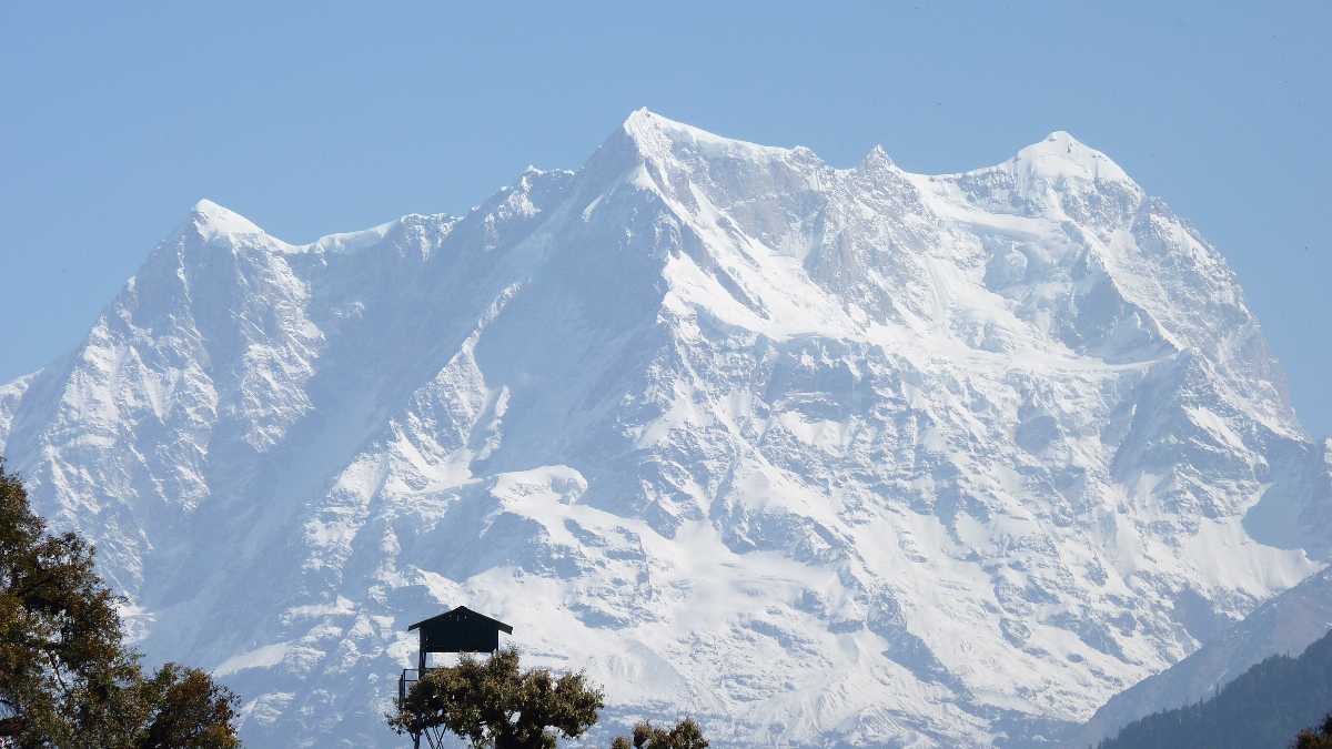 Snow Peak in Chopta, Uttarakhand