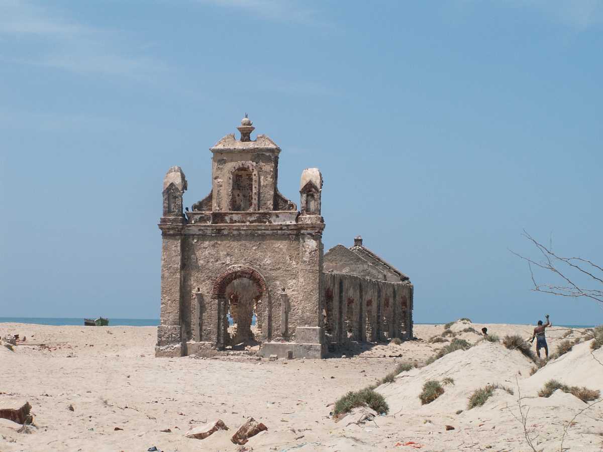 Dhanushkodi Church Ruin